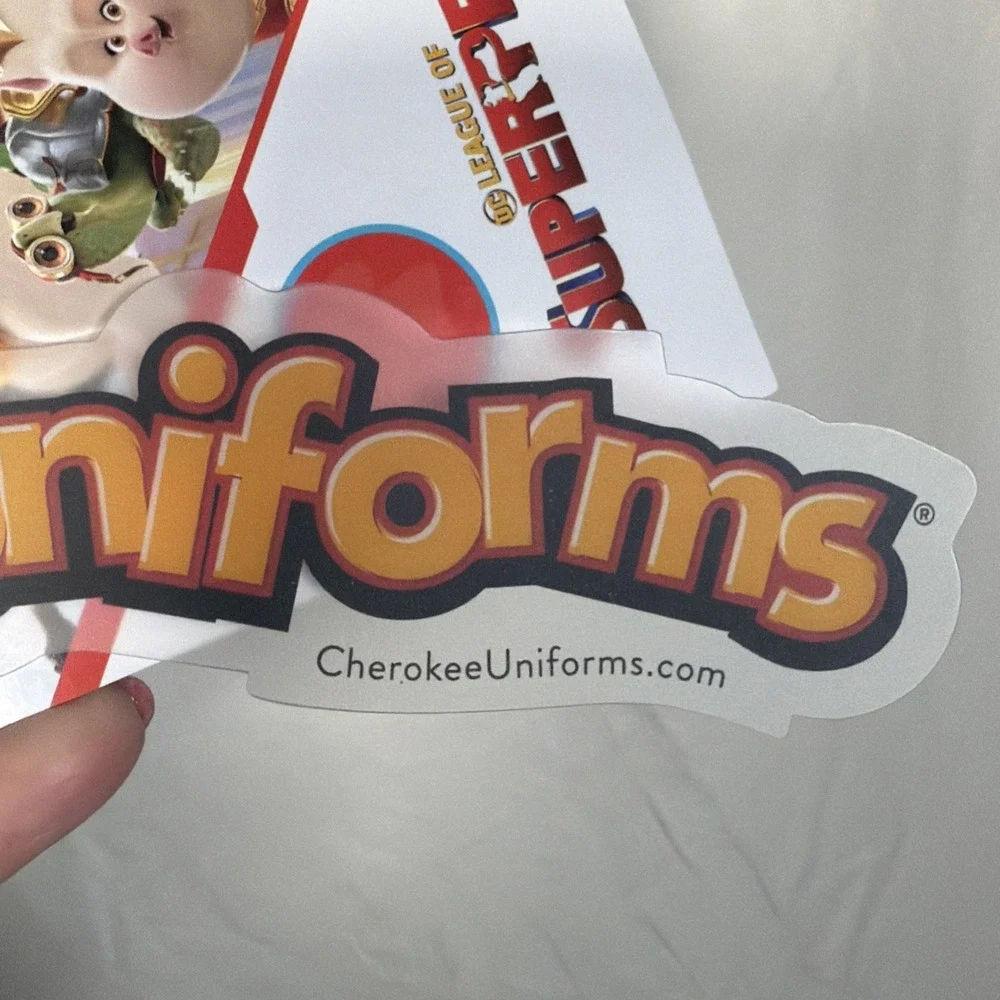 Tooniforms by Cherokee DC Super Pets‎ Scrub Top Size XS NWT